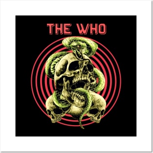 Skull & Serpent The Who Posters and Art